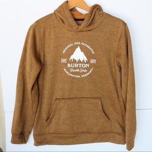 BURTON mustard hoodie